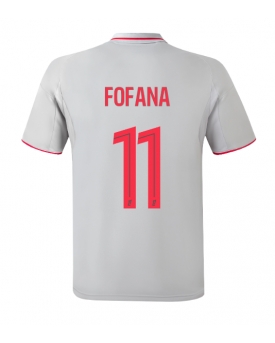 Olympique Lyonnais Malick Fofana #11 Maglia Gara Terza Repliche 2025-26 Maniche Corte